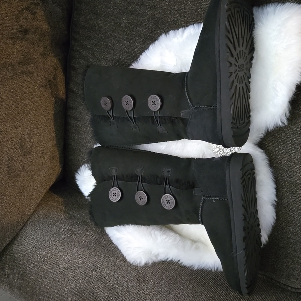 UGG Classic Black Tall Boots - Picture 15 of 15